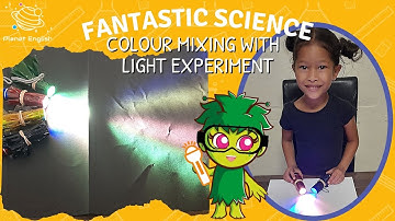 Colour Mixing with Light Experiment | Kids Science