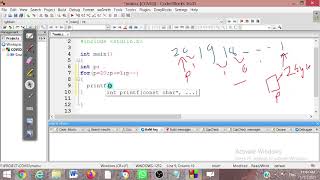 Use of decrement in For loop