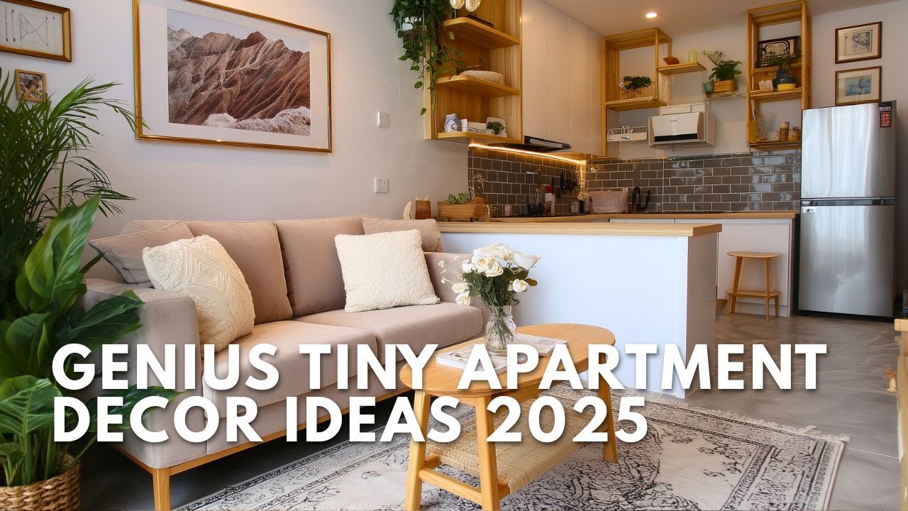Genius Tiny Apartment Decor Ideas 2025 | Maximize Every Inch with Smart ...