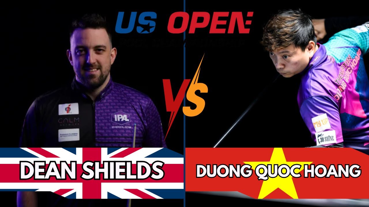 Duong Quoc Hoang vs Dean Shields - 2025 US Open Pool Championship 