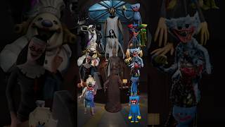 Huggy Wuggy Squad Vs Ice Scream Family Vs Granny Family