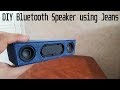 DIY Portable Bluetooth Speaker 2x10W using MDF and jeans (MEGA BASS)
