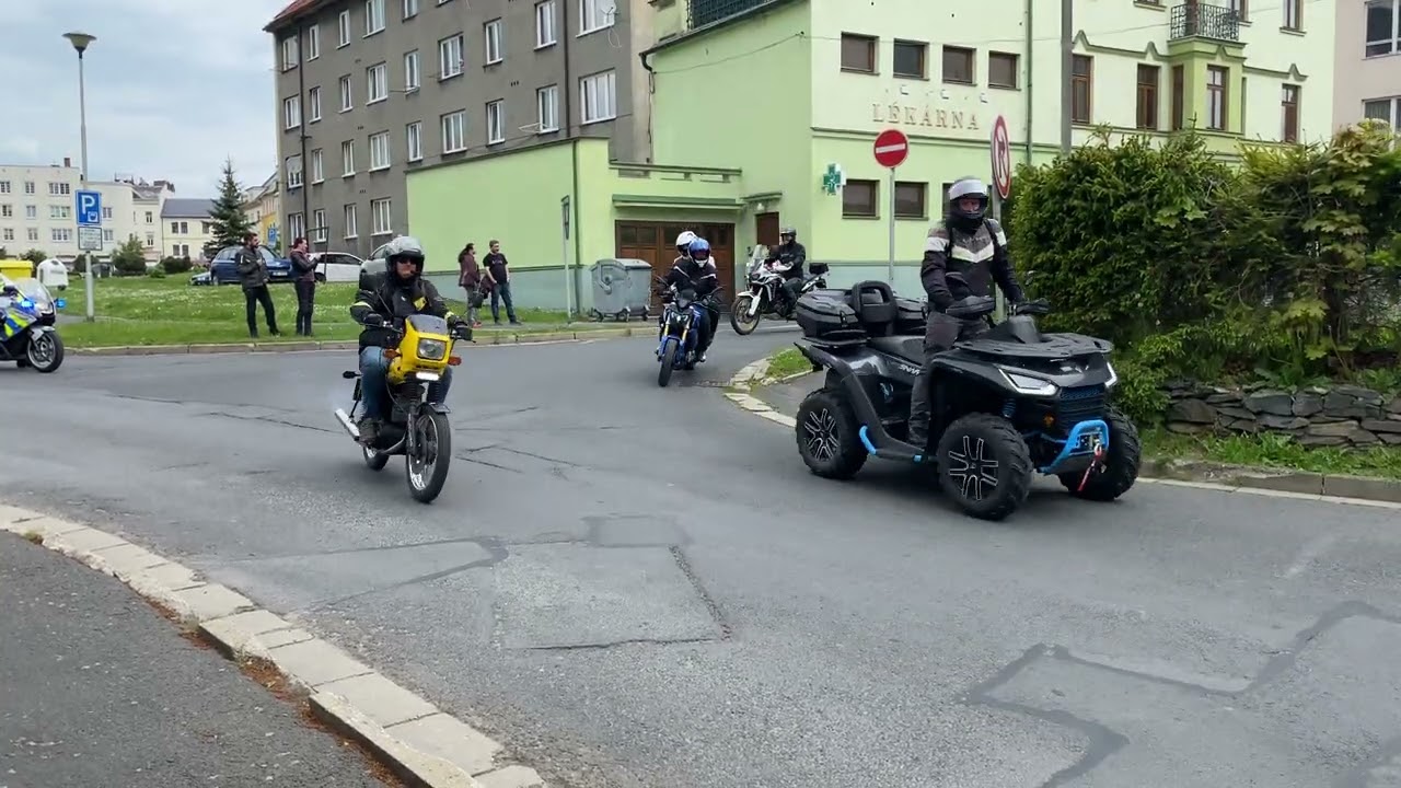 Spanilá jízda vítáni jara Bruntál 2024