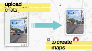 Turn WhatsApp Chats to Maps - ChatMap [Swahili Version] screenshot 5