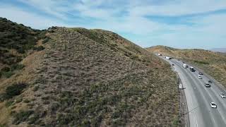 CAJON PASS, CA 360 drone pan