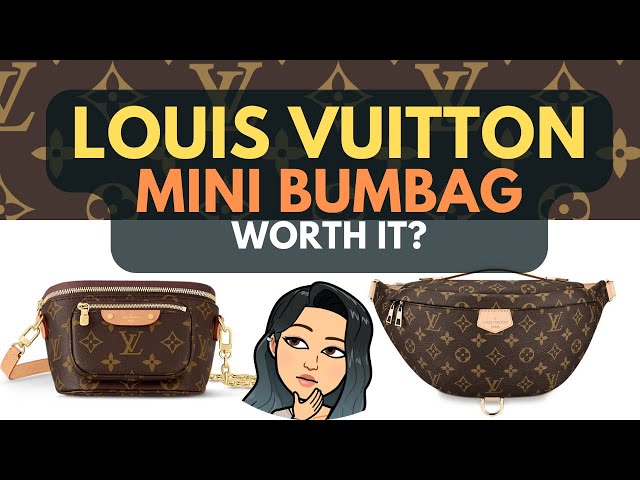 LOUIS VUITTON MINI BUMBAG REVIEW  WORTH IT? 🥰 💓 LV MINI BUMBAG VS LV  ORIGINAL BUMBAG REVIEW 