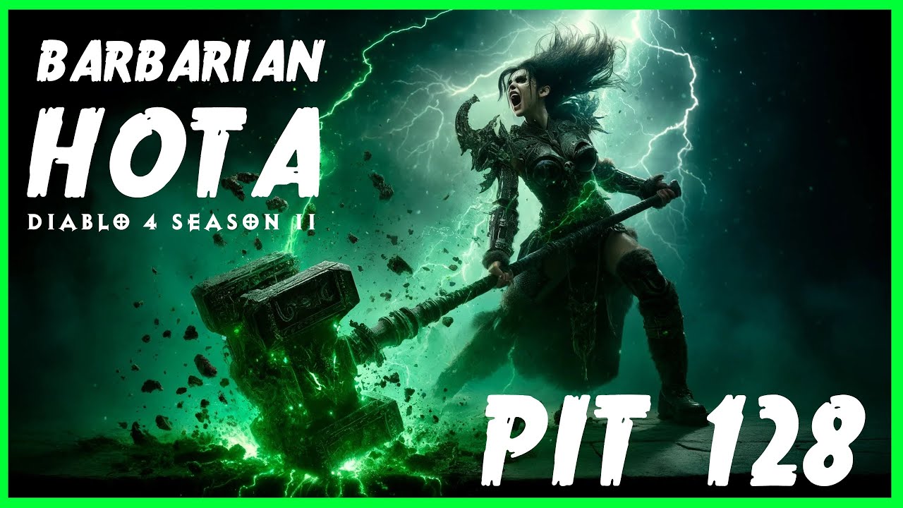 Diablo 4 – Season 11 – Pit 128 - 13.46 - Barbarian – HOTA