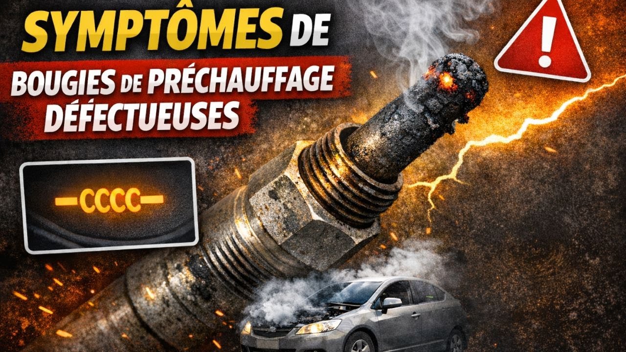 Symptômes de Bougies de Préchauffage Défectueuses