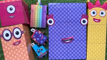 Looking for Numberblocks NEW 4081 Puzzle Tetris Space ASMR  | Numberblocks Satisfying Video