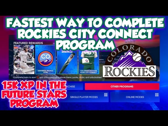MLB The Show 22  Nike City Connect Colorado Rockies 