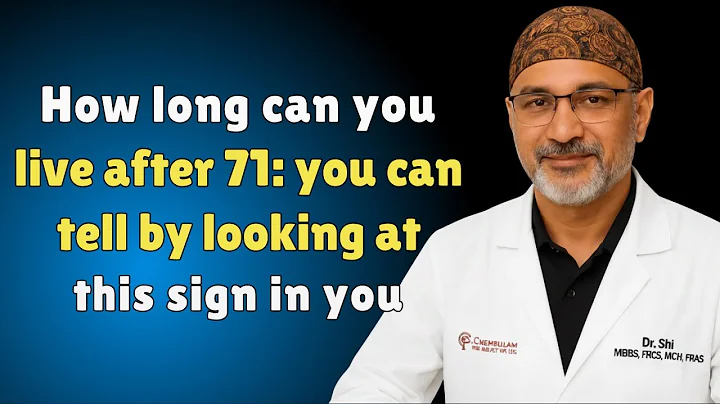 7 Signs That Predict How Long You’ll Live After 70 (Scientifically Proven!) | Dr. Pradip Jamnadas