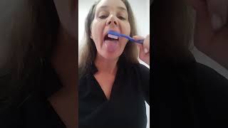 Артикуляційні вправи з зубною щіткою #logoped #speach