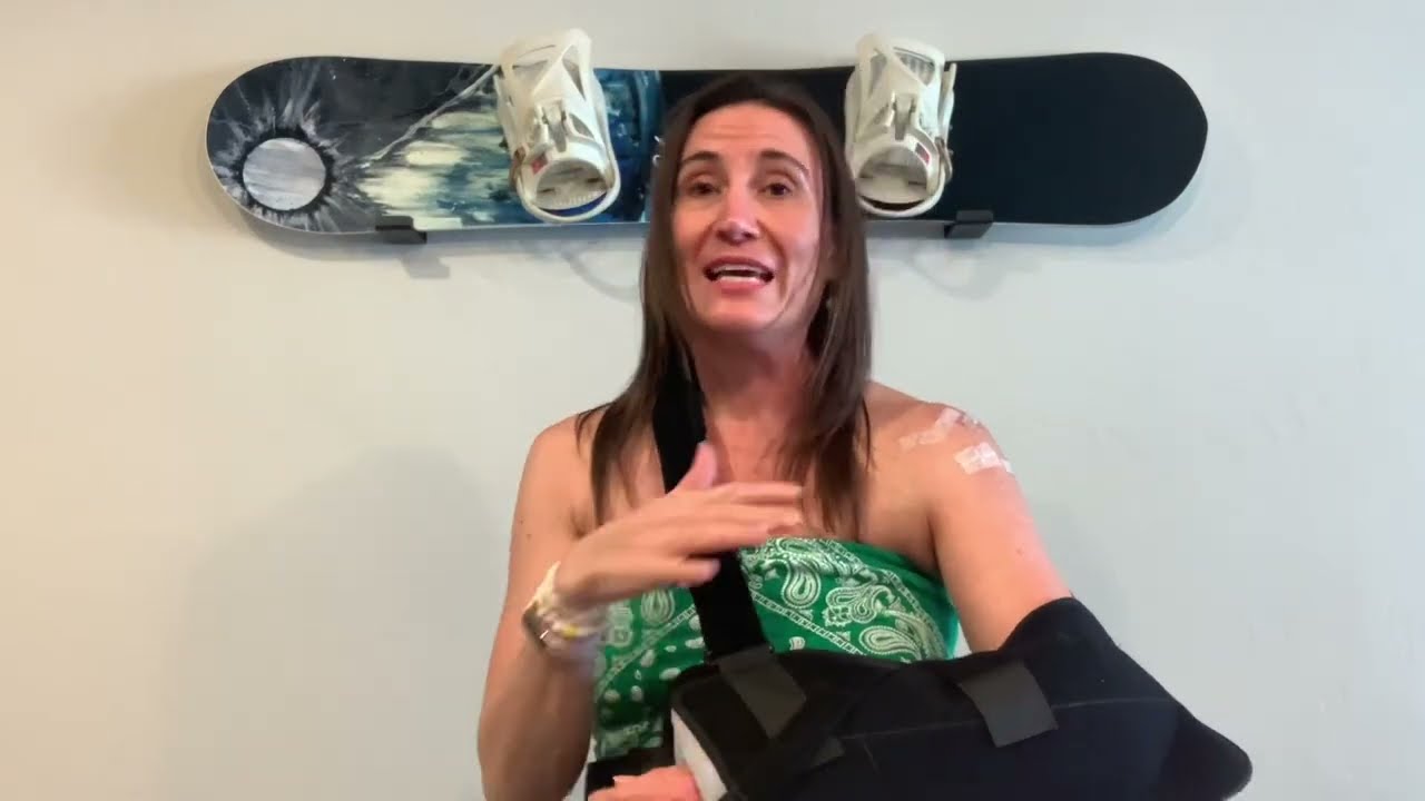 Операция на вращательной манжете плеча и реабилитация ❤️‍🩹 - День 4