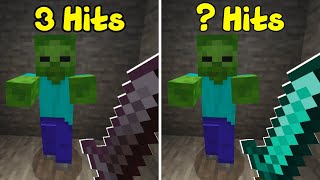 Netherite vs Diamond Tools in Minecraft