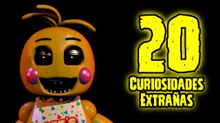 TOP 20: Las 20 Curiosidades Extrañas De Toy Chica de Five Nights At Freddy's | fnaf 2