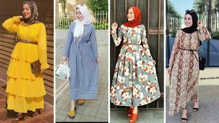 موديلات فساتين راقية المحجبات فصل صيف 2020 #خليك_فالبيت modèles de hijab de luxe pour l été #2020