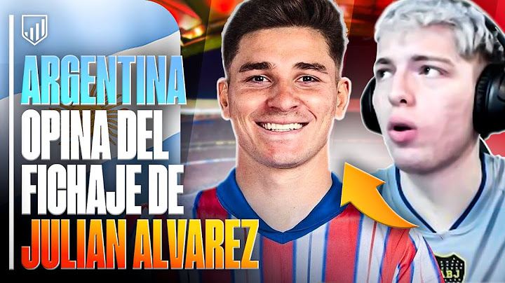 REACCIONAMOS A DAVOO XENEIZE OPINANDO SOBRE EL FICHAJE DE JULIÁN ÁLVAREZ POR EL ATLETI