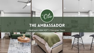 Indianapolis Apartments for Rent | 1 Bed/1 Bath Virtual Tour | 1211- Ambassador 694 SQFT