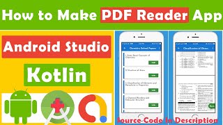 How to make Pdf Reader App | Show pdf file from storage | Android Studio | Kotlin screenshot 2