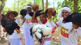Red Country Chicken Curry | Deshi Morog cooking for village people | Deshi Chicken curry recipe