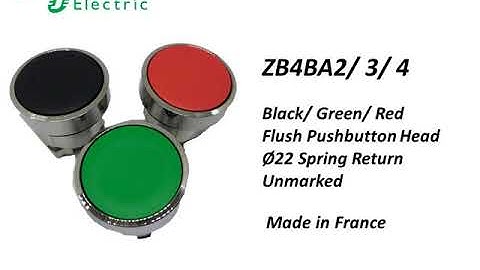 Pilot Light Pushbutton Contact Block and Selector Switch Head