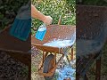 Extreme Rust Removal on an Old Wheelbarrow | Satisfying Metal Restoration #shorts