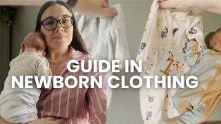Newborn Clothes Guide what You ACTUALLY Need | Difference in clothing and tips