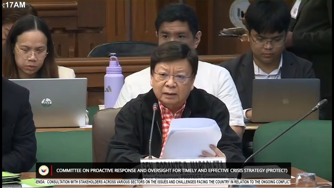 LIVE: Senate Hearing on the Philippines State of National Energy ...