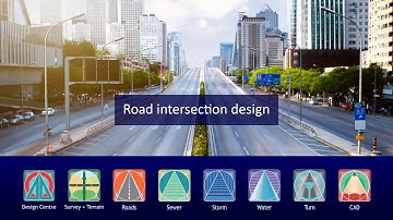 CIVIL DESIGNER Software: Road intersection design within seconds