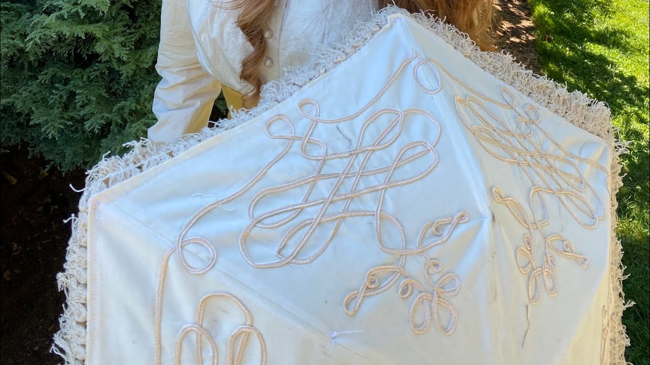 Мастер-класс по изготовлению чехла для зонтика в викторианском стиле