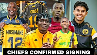 KAIZER CHIEFS ALL CONFIRMED SIGNINGS 2026/27 under Mosimane, Cisse & New Stars Arrive! screenshot 5