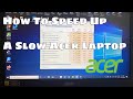 How To Make Your Acer Laptop Faster And Speed Up in Windows 10