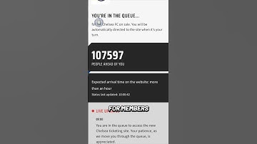 Chelsea’s Ticket System is BROKEN!