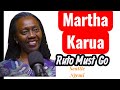 RUTO MUST GO HON MARTHA DECLARATION IN SEATTLE RUTO MUST GO HON MARTHA DECLARATION IN SEATTLE