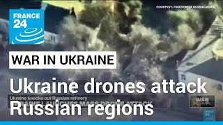 Ukraine launches mass drone attack as Putin says ready to use nuclear weapons • FRANCE 24 English
