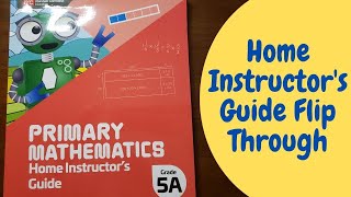 Primary Mathematics 2022 Home Instructor Guide Flip Through