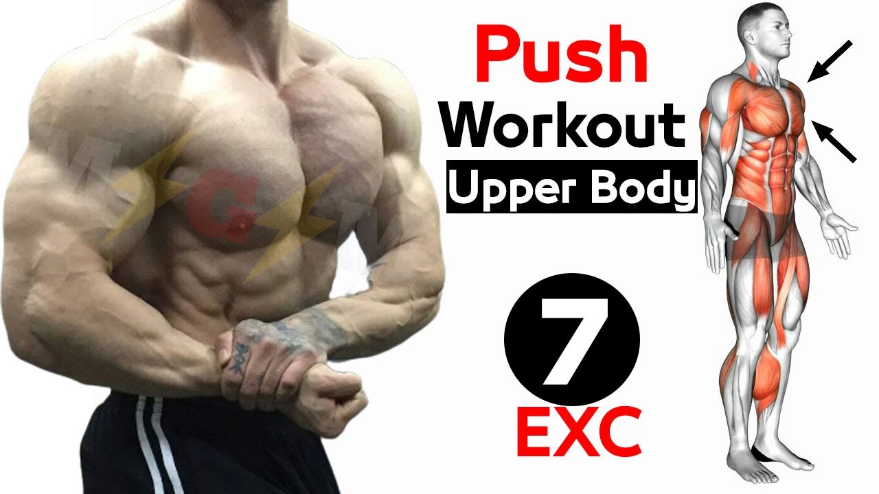 Train Your Upper Body With These 7 Push Exercises - YouTube
