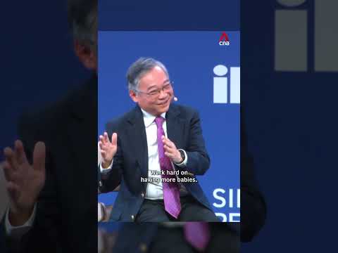 'Work hard on having more babies', Gan Kim Yong tells student
