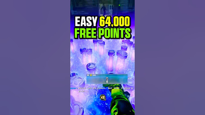 64,000 FREE Points EASTER EGG on Terminus 🤯👀 | Black Ops 6 Zombies