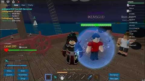roblox Arcane Adventures a hacker plz band him