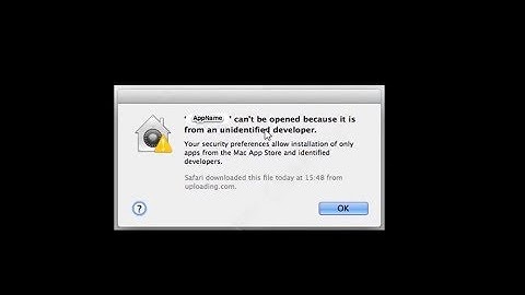 unidentified developers Apps on macOS _ Install 3rd party Apps on Mac _ How Allow Any Apps DMG
