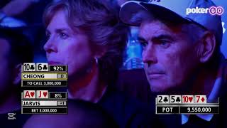 World Series of Poker Main Event 2010 Final Table with Michael Mizrachi & Jonathan Duhamel #poker