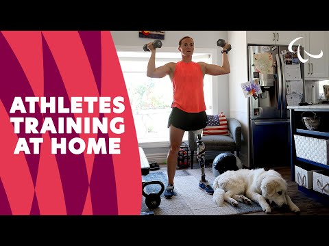 How Paralympic Athletes <strong>Trained</strong> at Home This Year | 2020 Moments That Mattered | Paralympic Games