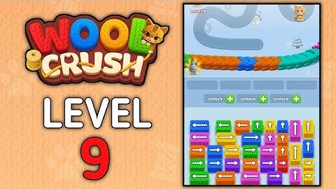 Wool Crush Levels 9 Gameplay