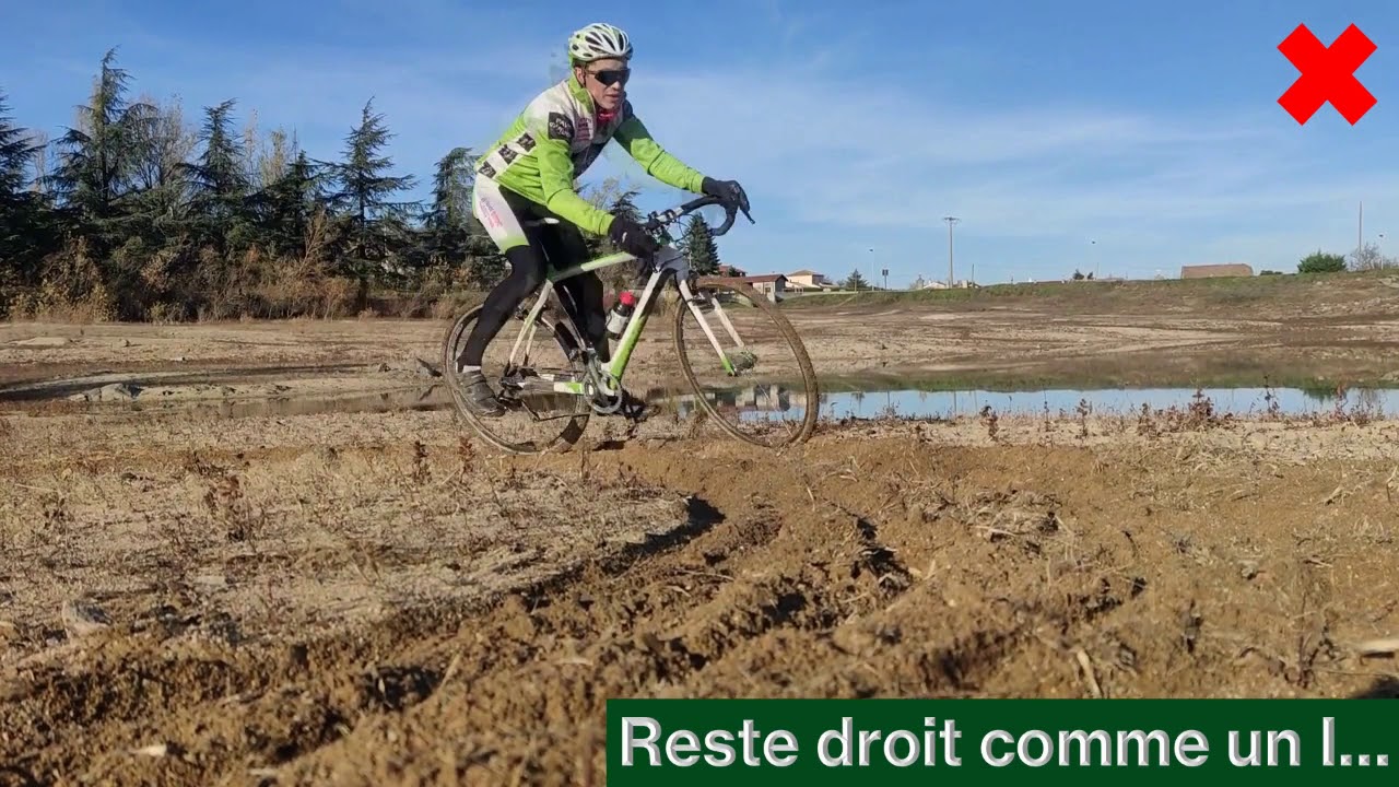 Cyclo-cross tutoriel passage dans le sable - YouTube