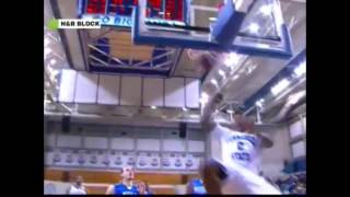 Patrick Miller's Dunk vs. Middle Tennessee - 1/7/14