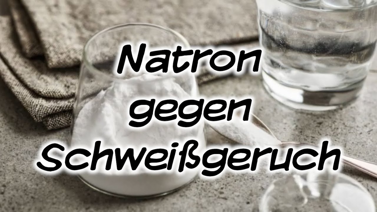 Natron gegen Schweißgeruch - Mach's Dir. Selbst.