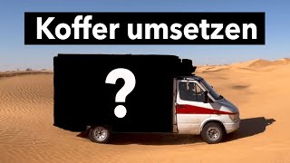 Sprinter T1N RTW Koffer umsetzen