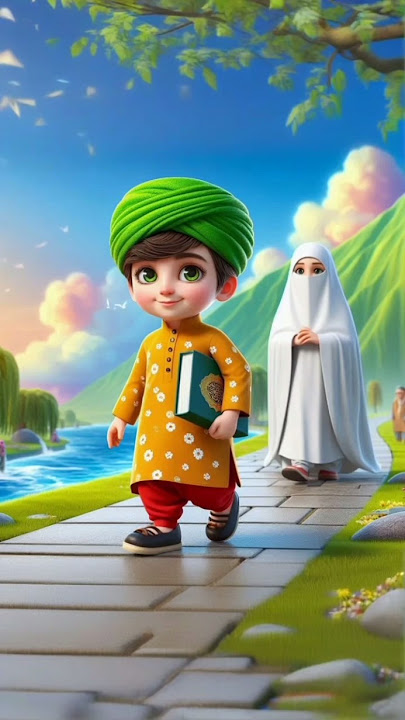 Alifun baa Taun Saa ll Islamic video -#fareedyaqoob #shorts #islamicshorts#trending #cute
