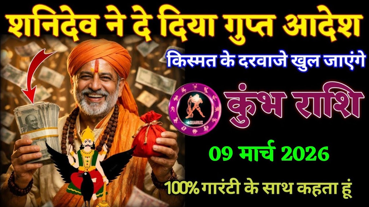 कुंभ राशि वालों शनिदेव ने दे दिया गुप्त आदेश किस्मत बदल जाएगी। Kumbh Rashi